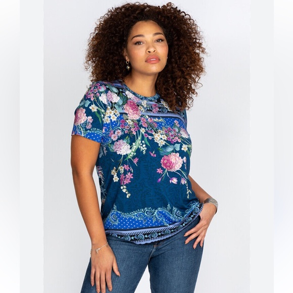 Johnny Was Revive Floral Favorite Graphic Tee - Picture 6 of 6
